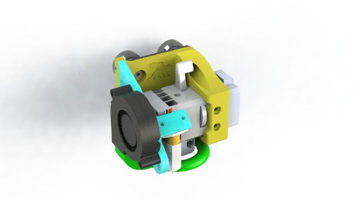 Morninglion Mount for BIQU H2 fits Crealtiy CR and Ender series plus others! BLTouch Option! Easier to mount now!! | 3d print model