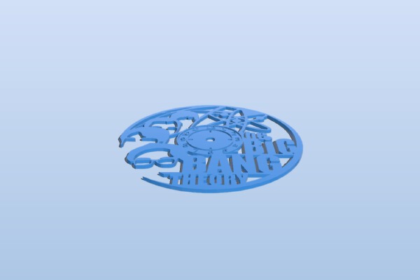 The Big bang theory clock | 3d print model