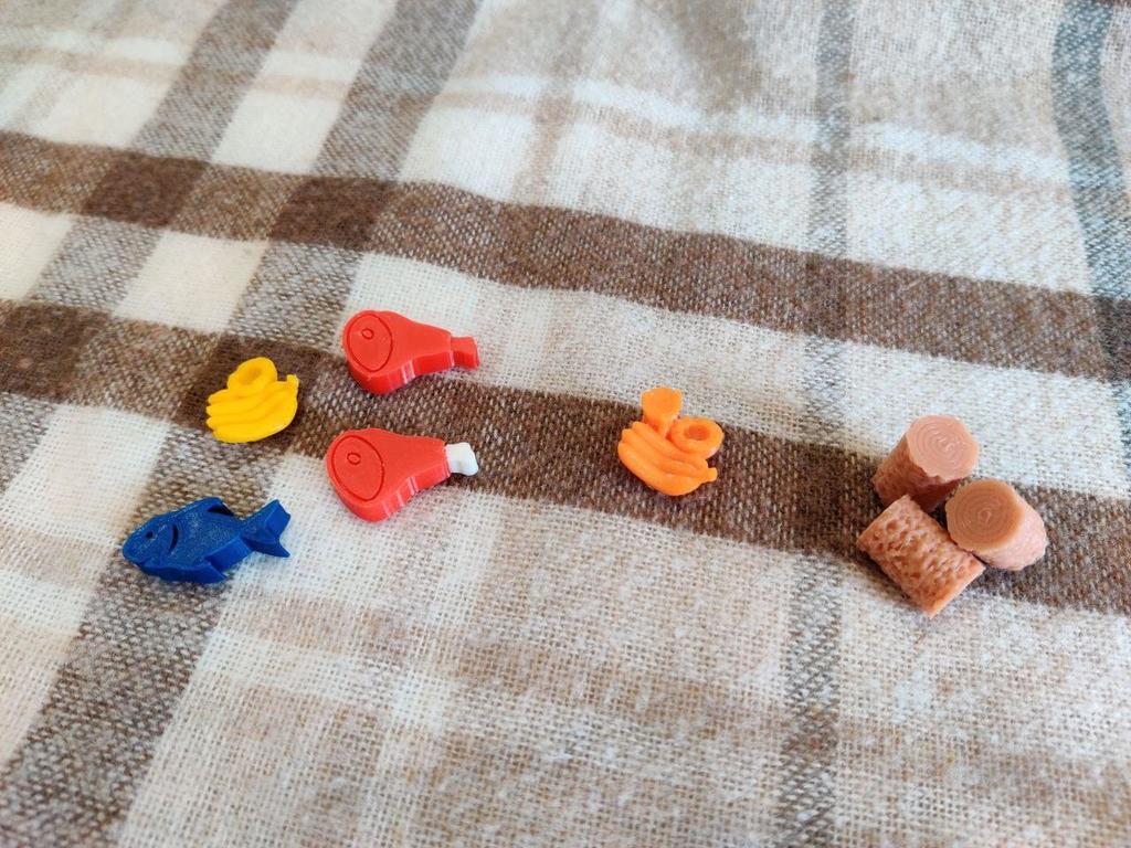 Robinson Crusoe: resources tokens