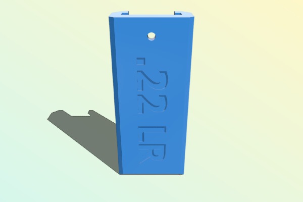 CZ 455 Magazine Plate (22LR poly) | 3d print model