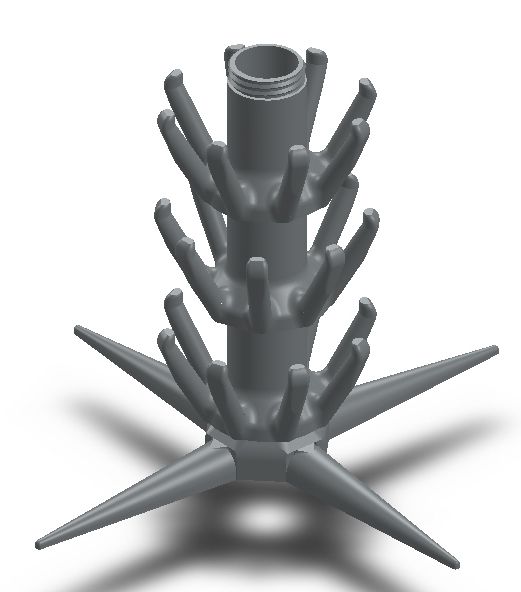 Bottle drying rack