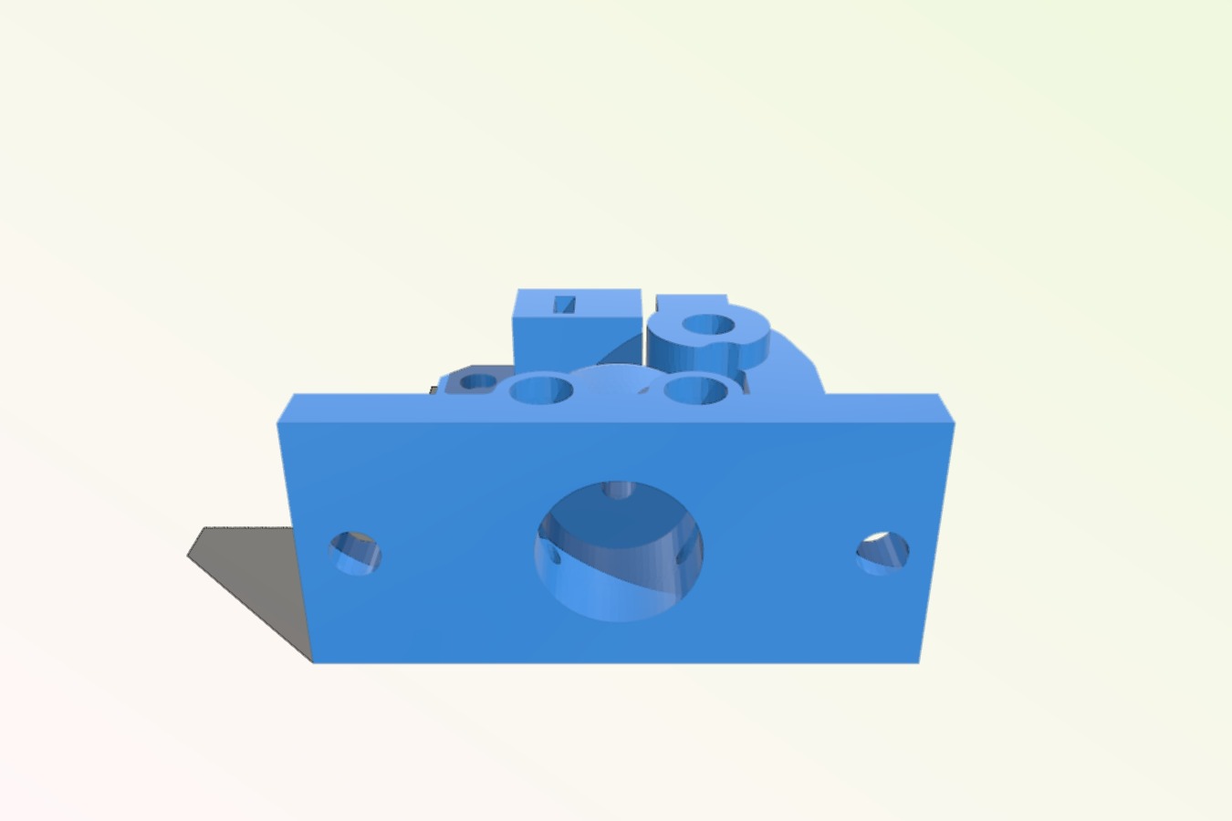 Direct drive extruder