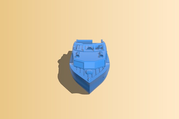 CHRIS - the motor cruiser | 3d print model