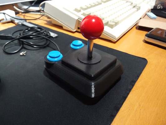 Prof Competition 9000 joystick clone (small buttons) | 3d print model