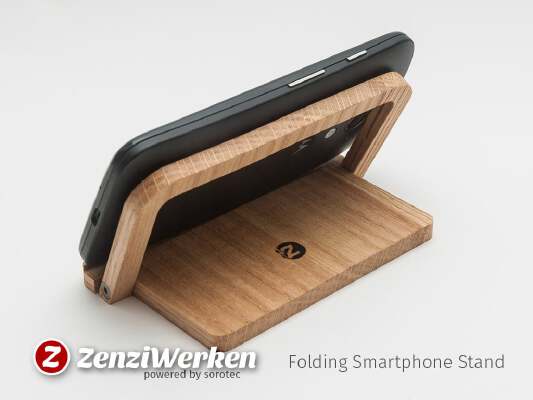 Folding Smartphone Holder cnc/laser | 3d print model