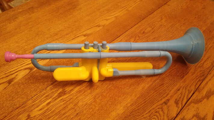 Printable Trumpet | 3d print model