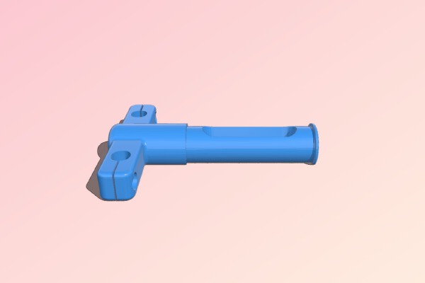 Printrbot Simple Metal - grip with spool holder | 3d print model