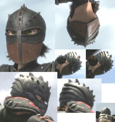 Hiccup Haddock III Helmet movie 2 | 3d print model