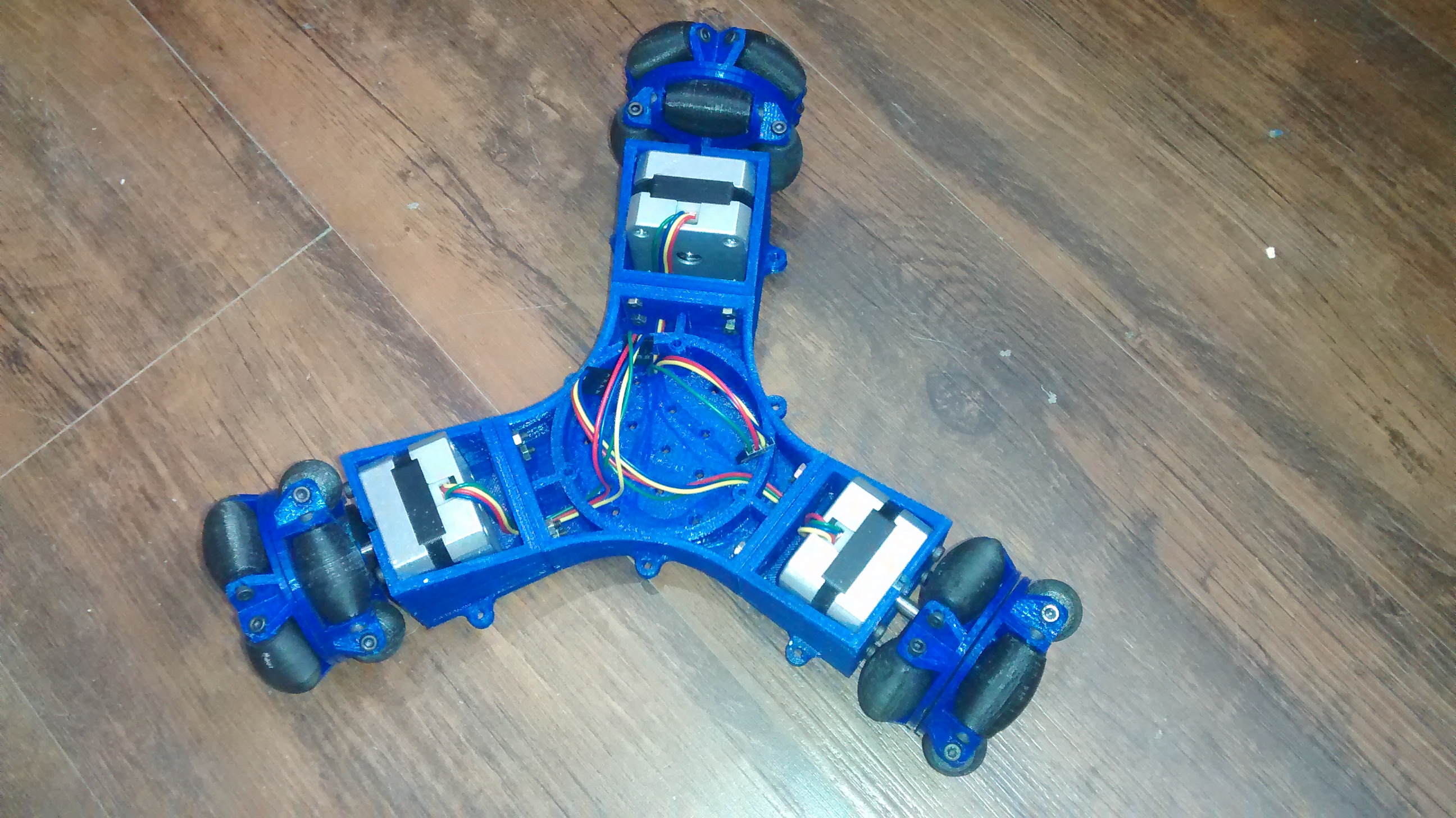 3 wheels Omnidirectional plataform