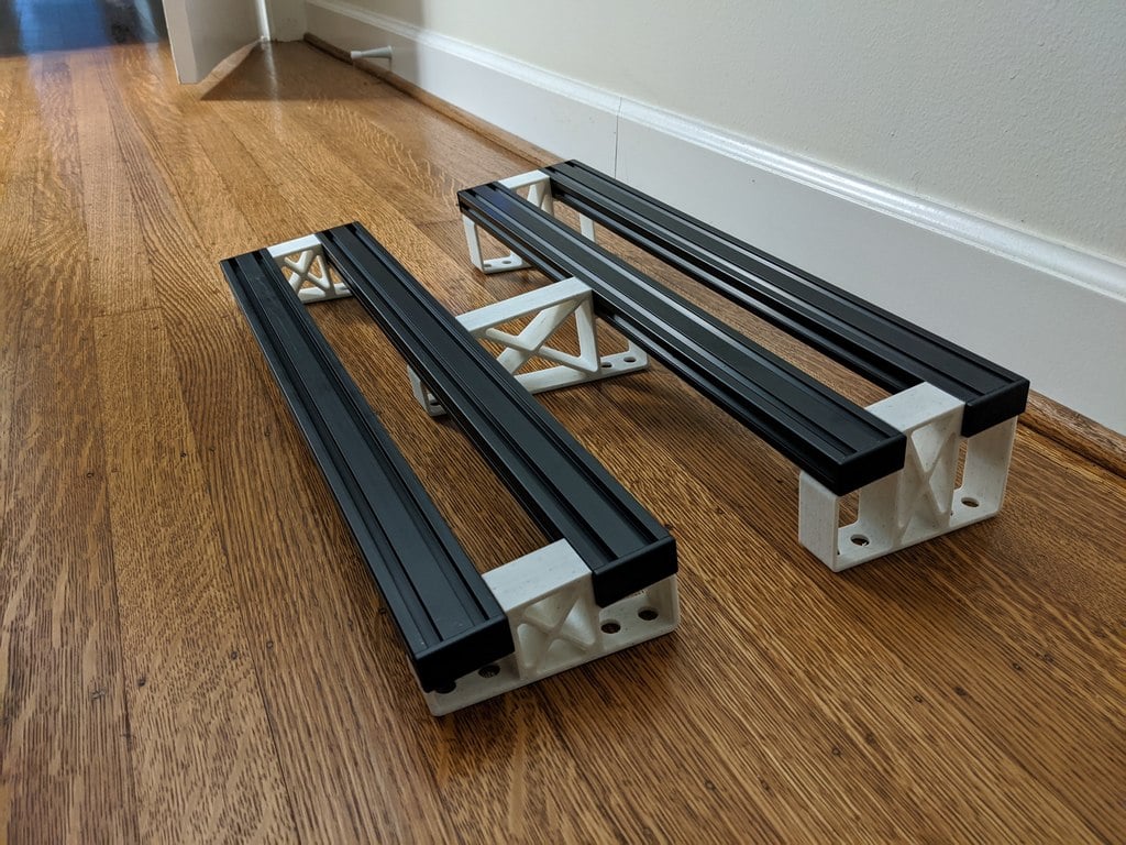 Printed Guitar Pedalboard Brackets