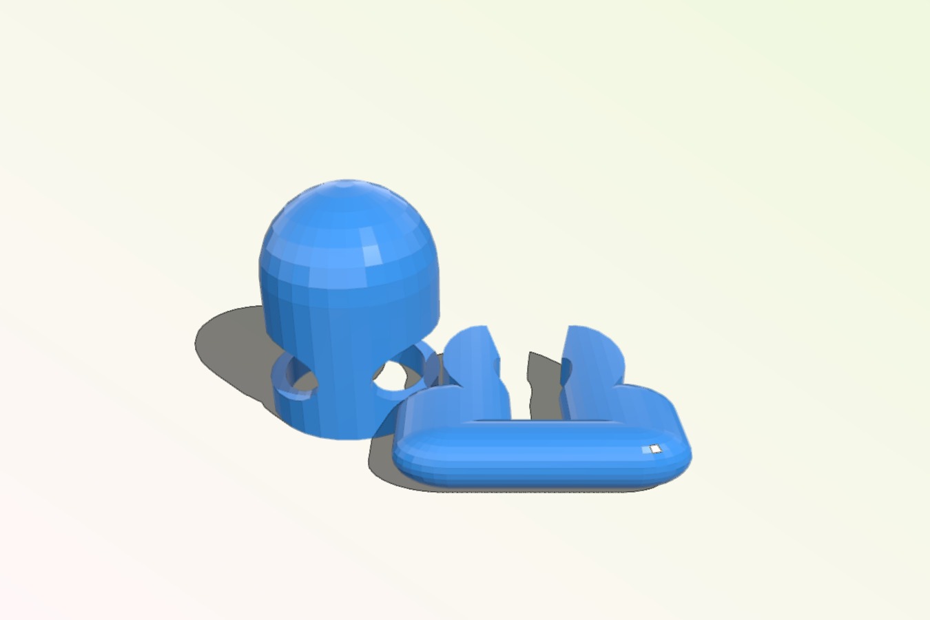 Hitch Ball Cover and Visibility Whip Stick Holder