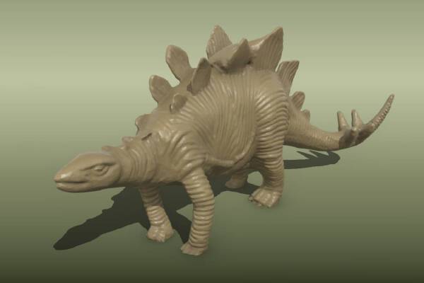 3d print Stegosaurus Dinosaur | 3d print model