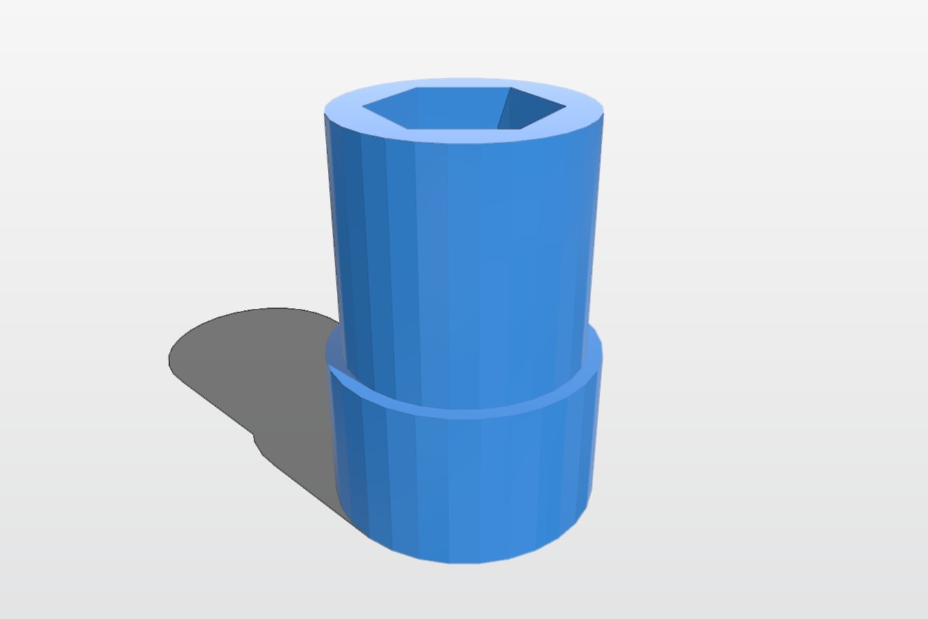 Parametric hex socket