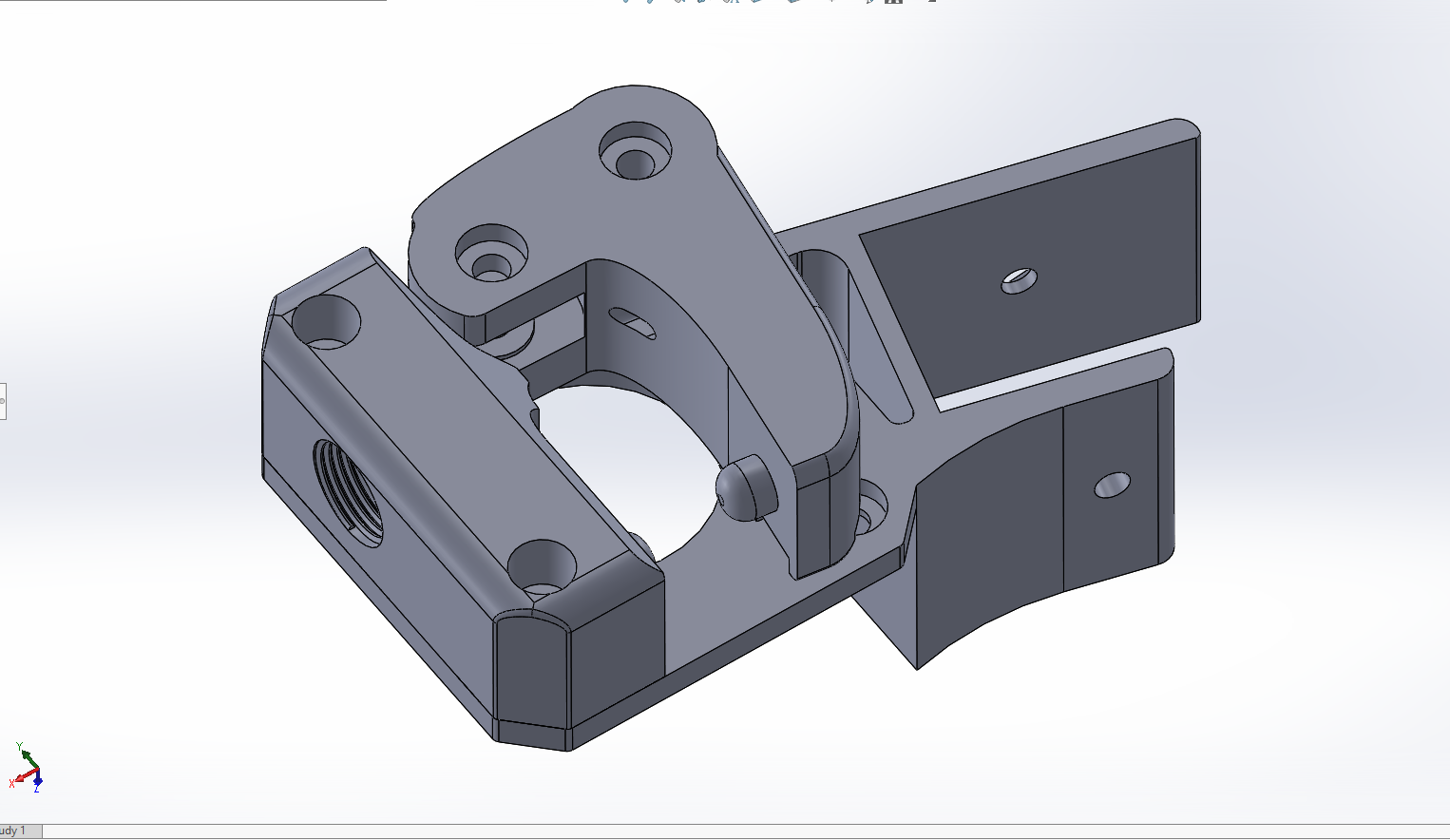 Bowden Extruder for Itopie (20mm frame)