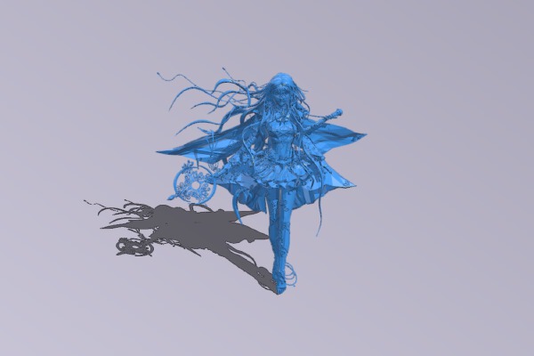 air mage - dnd character | 3d print model