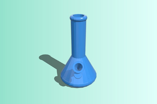Barbie Bong | 3d print model
