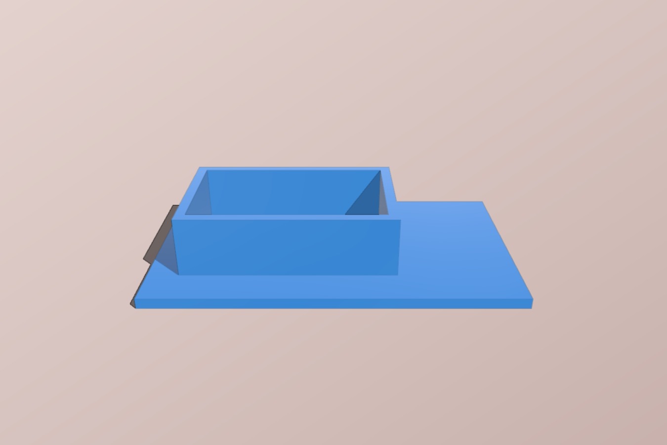 Futaba 14mz module cover_mounting plate