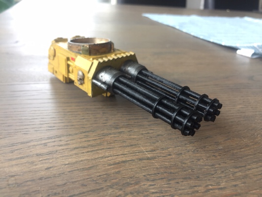 Wardog Minigun | 3d print model