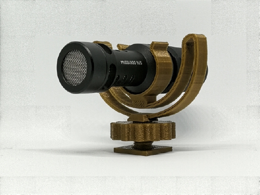 Rode Videomic Me Lyre mount with lock | 3d print model