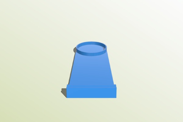 Tea candle litophane photo stand | 3d print model