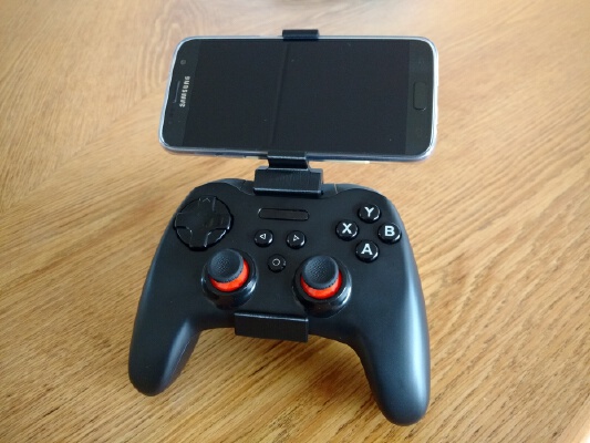 Steelseries Stratus XL phone clip for Samsung Galaxy S7 and S6 (also any phone model) | 3d print model