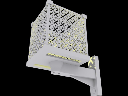 Brace (Wall Sconce) | 3d print model