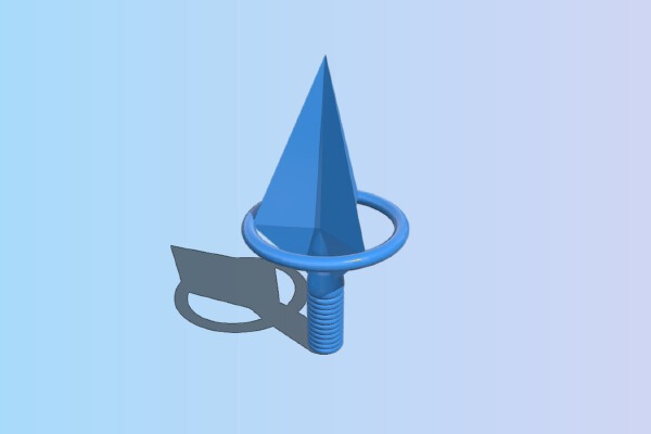 arrow head - mercedes benz | 3d print model