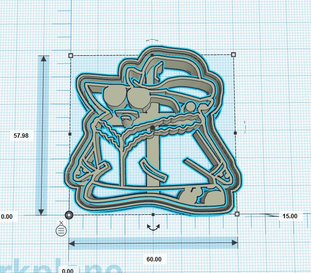 Homestar Runner Cookie Cutter Set #5