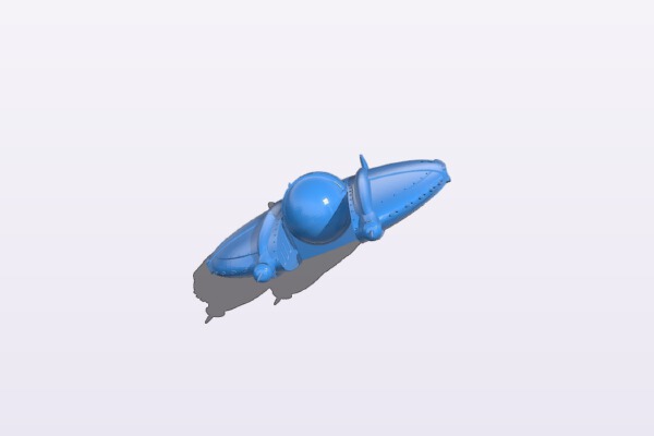 Fallout 3 UFO ship | 3d print model