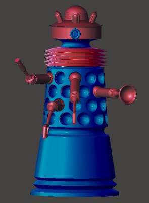 Cusick's Original Dalek Design | 3d print model