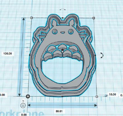 Remix - Totoro, Chu, & Chibi Cookie Cutter Set | 3d print model