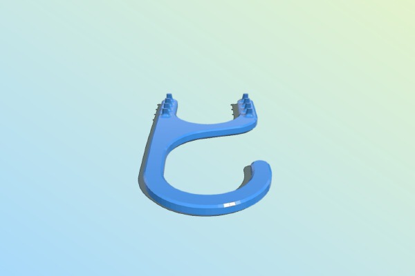 35 mm film negative drying hanger _ clip | 3d print model