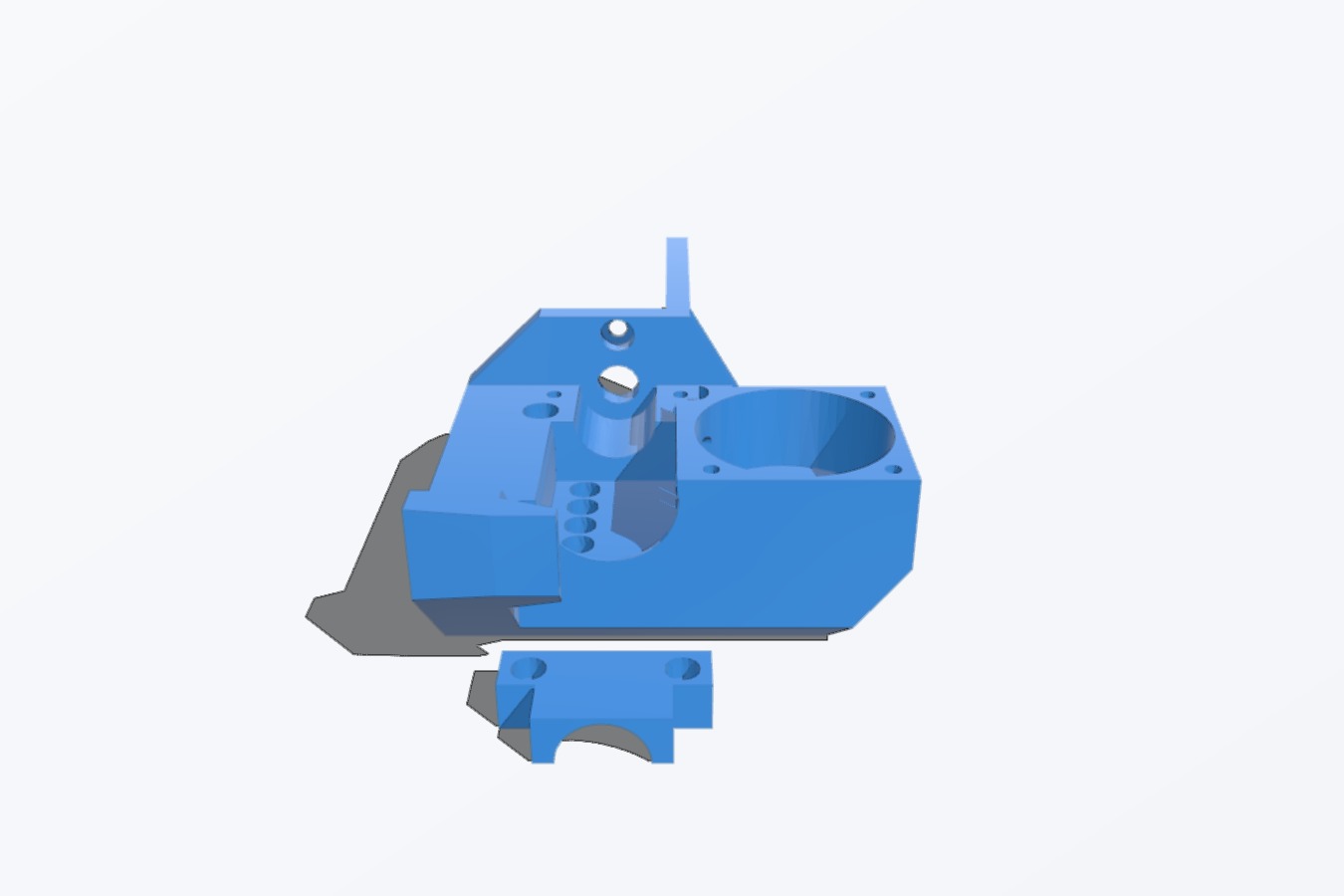 bq Prusa i3 j-Head extruder support