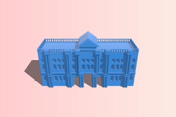 Hermitage museum | 3d print model