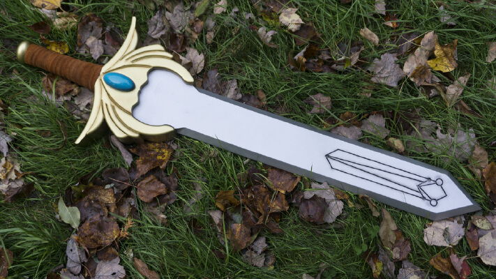 Omniparker's She-Ra Sword - Lengthened | 3d print model