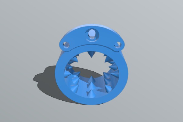 kali's teeth | 3d print model