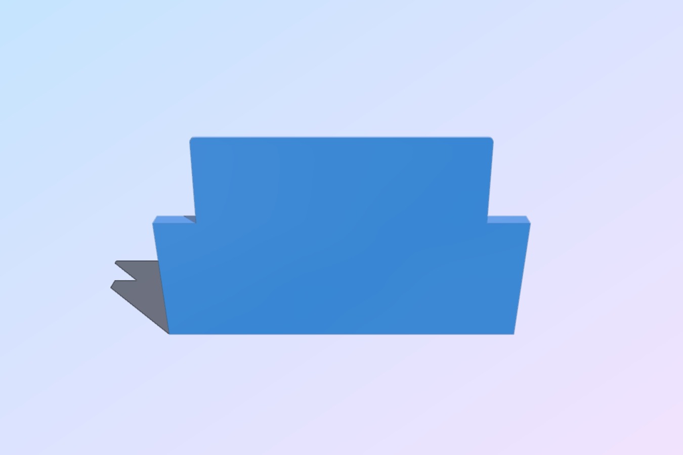 Akro Dillon Bin Front Plate