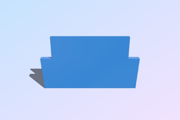 Akro Dillon Bin Front Plate | 3d print model