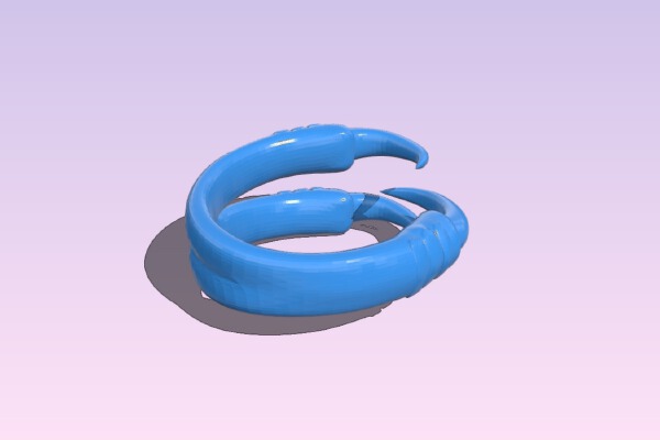 Claw ring | 3d print model