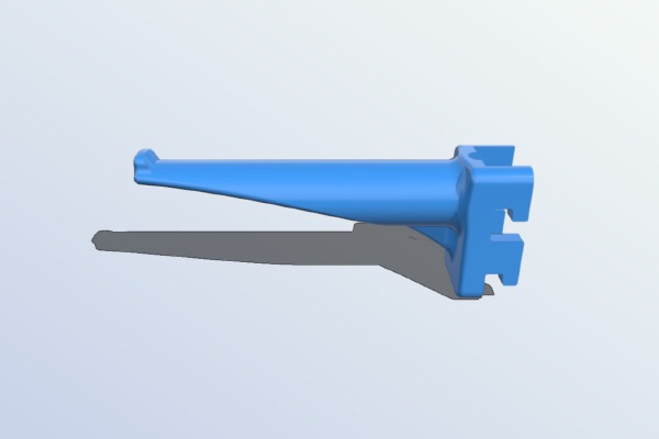 Ultimaker spool bracket ( for small spindle ) | 3d print model