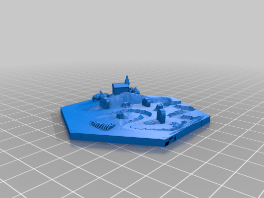 Traders and Barbarian Catan for interlocking bases | 3d print model