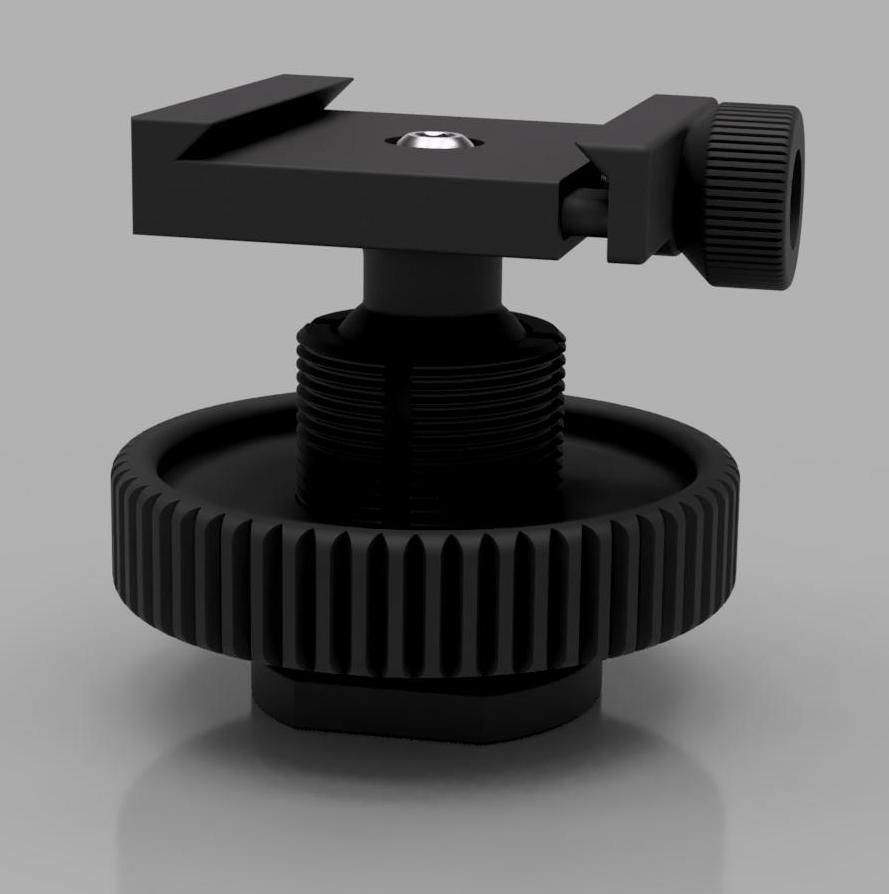 3D Printed Tripod Ball Head