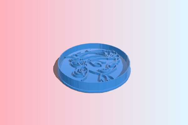 cookie cutter frozen | 3d print model