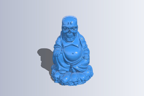 Terminator Buddha | 3d print model