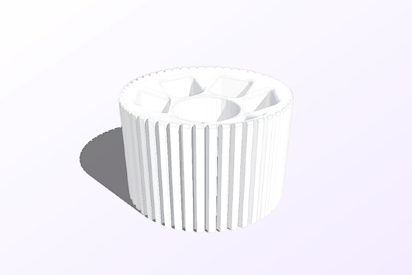 Remote Holder (6 Remotes) | 3d print model