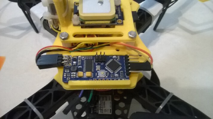 Top flame for CAM and GPS for Mini Flame Quadcopter frame | 3d print model