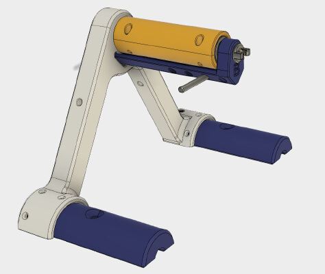 Simple spool holder with bearings | 3d print model