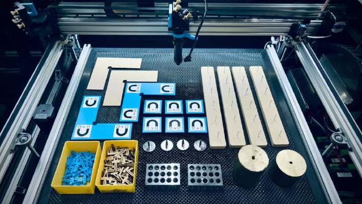 Laser Cutter Workholding | 3d print model