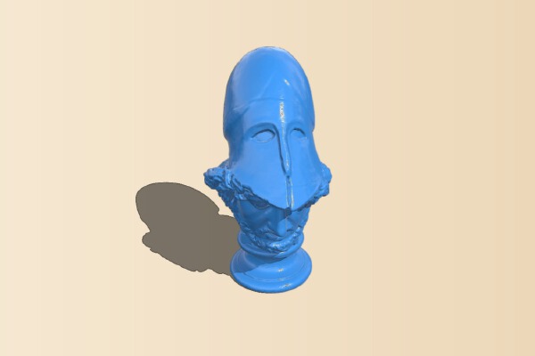 Head of focion Decimated – Famous statue | 3d print model