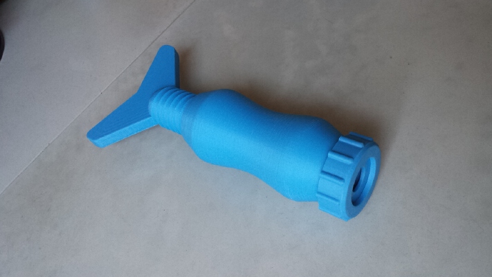 Cake design sugar paste extruder tool | 3d print model